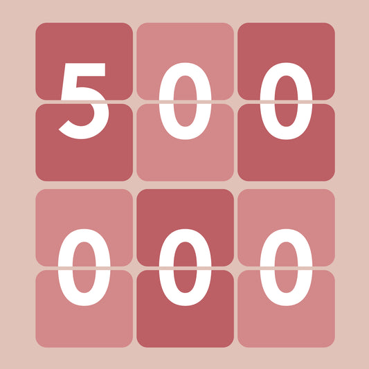500.000 Achseln verändern die Welt!