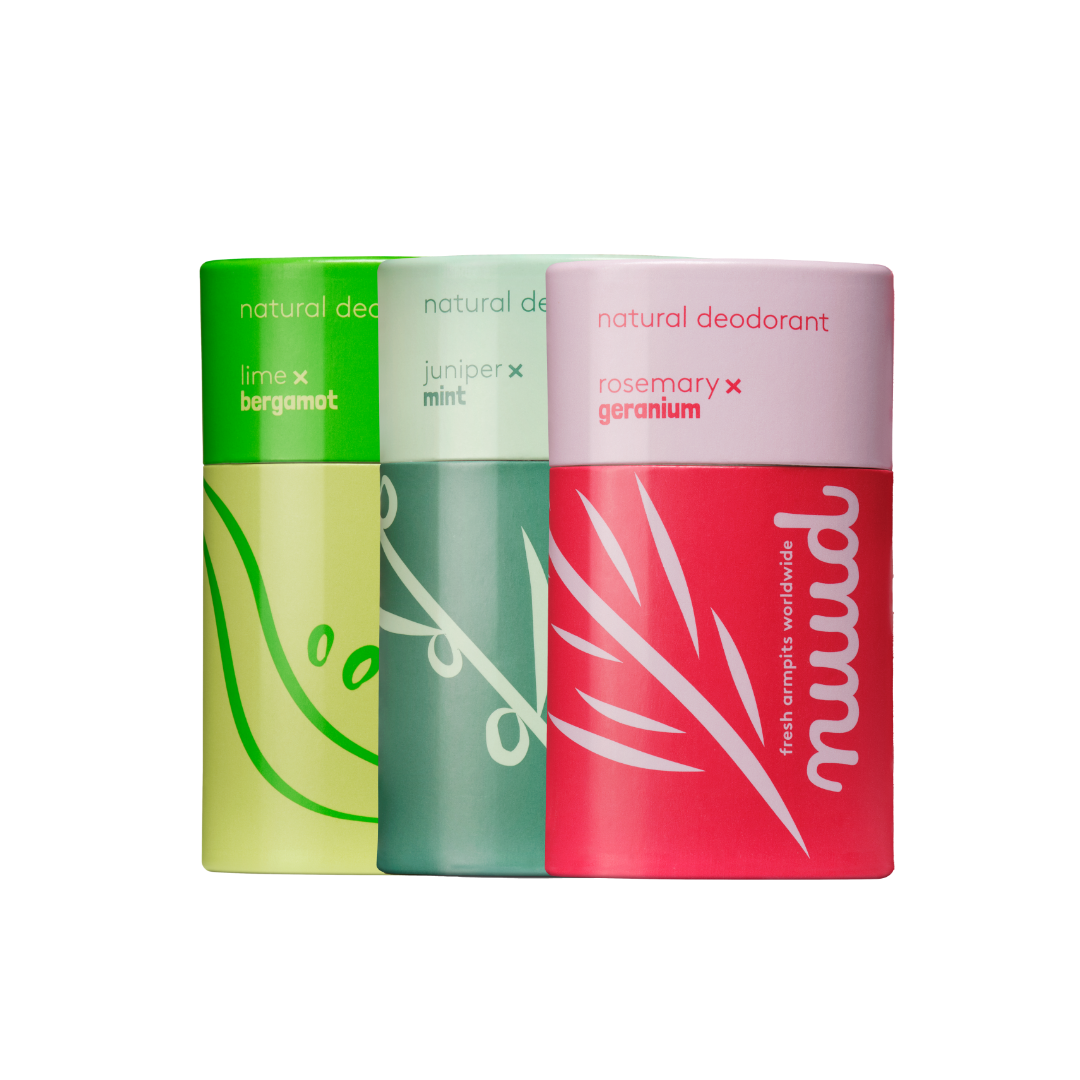 Limette x Bergamotte & Rosmarin x Geranie & Wacholder x Minze