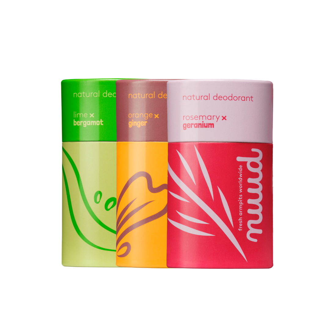 Rosmarin x Geranie & Orange x Ingwer & Limette x Bergamotte